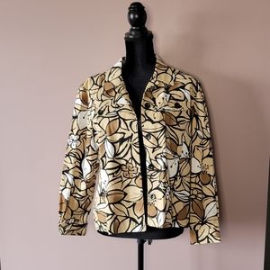 EUC Women's Petite Alfred Dunner Blazer/Jacket